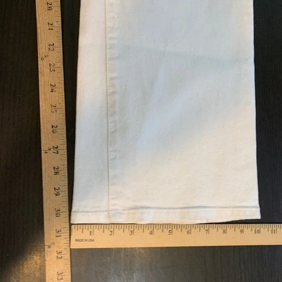 Old Navy The Sweetheart White Bootcut Jeans Womens 20 Reg Bridal Summer READ - Picture 11 of 12